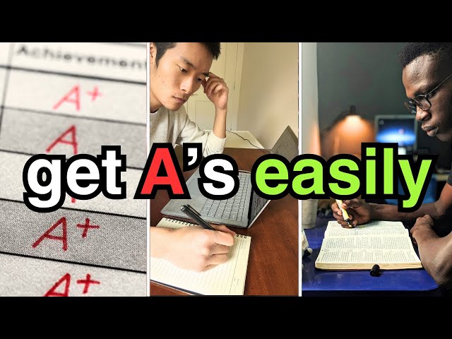 The Brutal Study Tips that got Me Straight A's