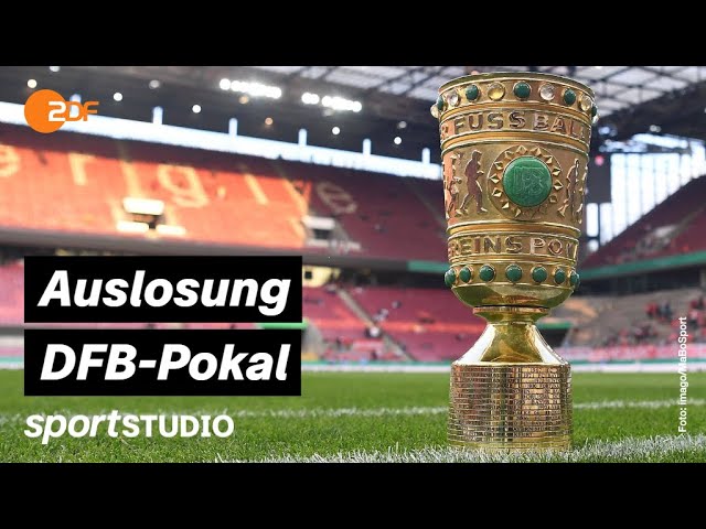 Auslosung DFB-Pokal 2. Runde 2022/23 | sportstudio