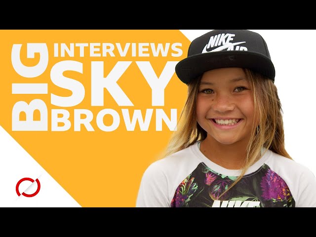 Sky Brown: dreaming of making Olympic history - BBC My World