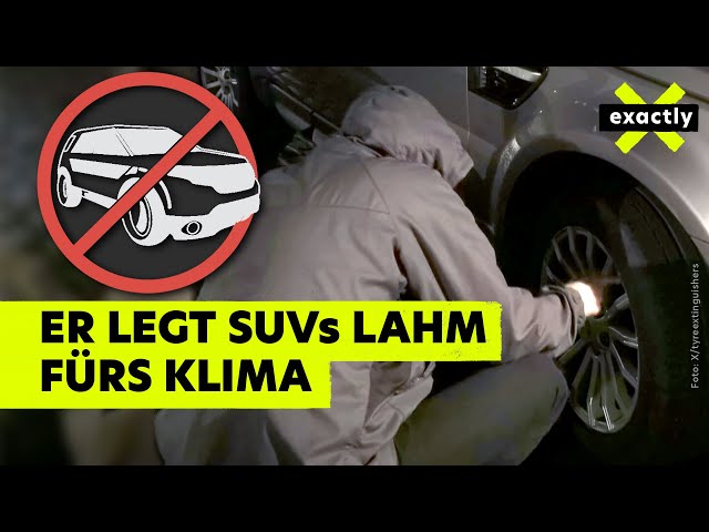 Angriffe auf SUVs – Reifen platt machen für den Klimaschutz | Doku | exactly