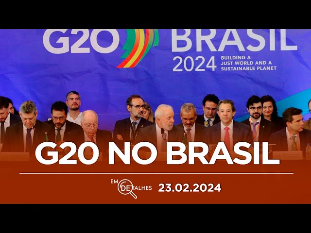 EM DETALHES - 23/02/24 - TENSÃO DIPLOMÁTICA ENTRE BRASIL E ISRAEL INTERFERIRAM NO G20?