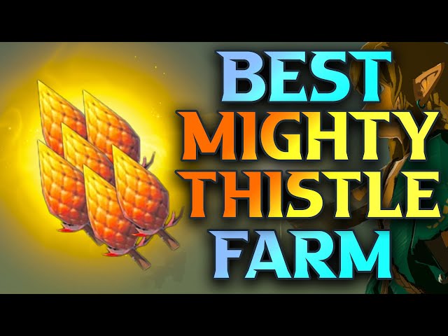 Zelda Tears Of The Kingdom Mighty Thistle Location - Where To Find Mighty Thistle Farm TotK