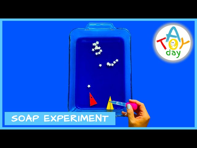 Soap Power Experiment - how to launch a rocket 🚀 | Simple Science experiments for kids at home 🏠