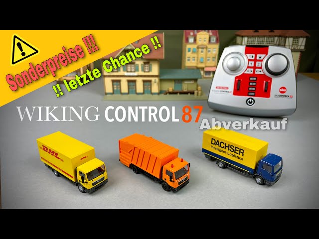Wiking Control 87 at a special price | Model building in mini scale H0 | Sale, last chance !!