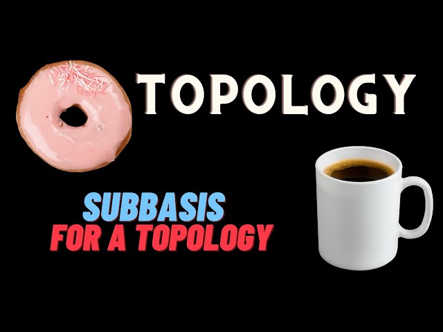 Subbasis for a topology