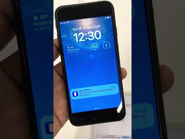 iphone SE 2022 - ioS 16