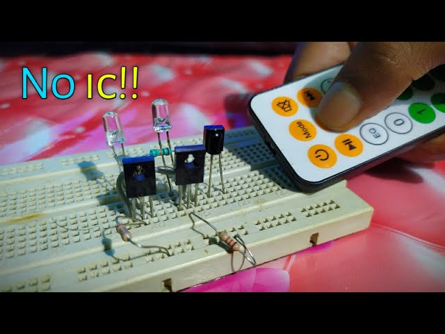 Done: REMOTE CONTROL without IC!! ET Discover 's incomplete circuit