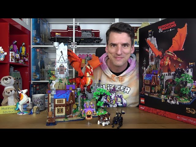 Nur für ganz hartgesottene Fans: LEGO® 21348 Dungeons & Dragons - Die Sage vom Roten Drachen