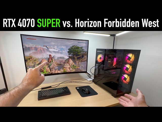 RTX 4070 SUPER vs Horizon Forbidden West [4K, 1440p, 1080p benchmark & performance analysis]