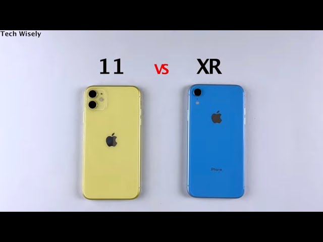 iPhone 11 vs iPhone XR  - Speed Test