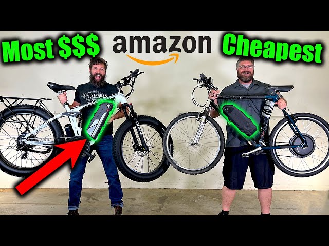 I Bought the Cheapest and Most Expensive Electric Bike kits on Amazon