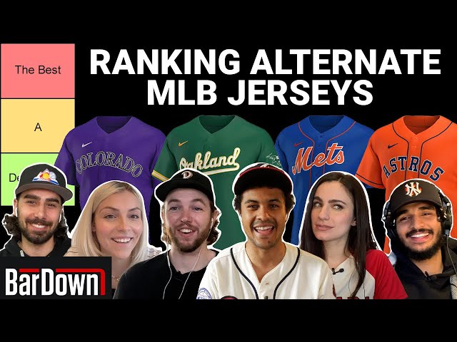 RANKING EVERY MLB ALTERNATE JERSEY | TIER LIST