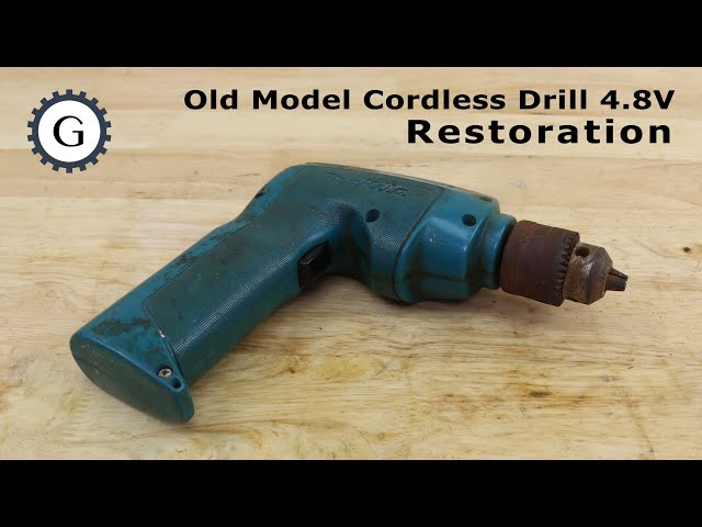 Old Model Cordless Drill Restoration | Makita 6040D