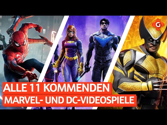 Alle 11 kommenden Marvel- und DC-Videospiele | TOP 11