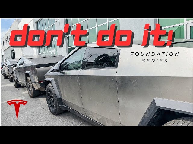 All the Reasons You Should SKIP the Tesla Foundation Series Cybertruck (and why you shouldn't...)