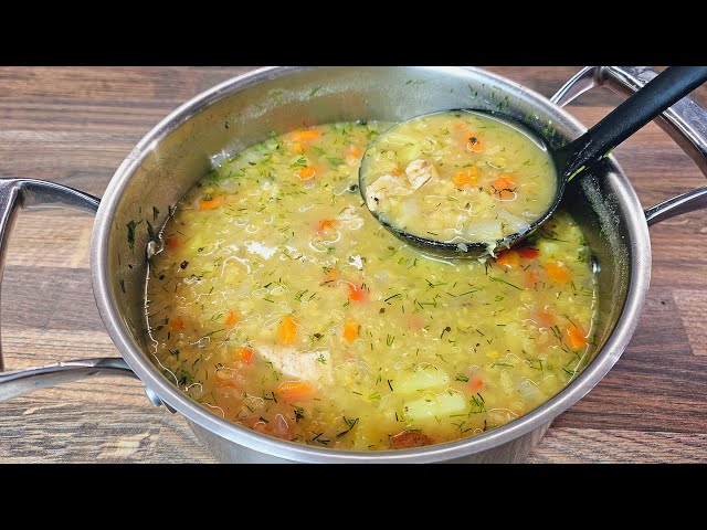 Greek Red Lentil Soup Recipe! Delicious soup, Mediterranean dish!