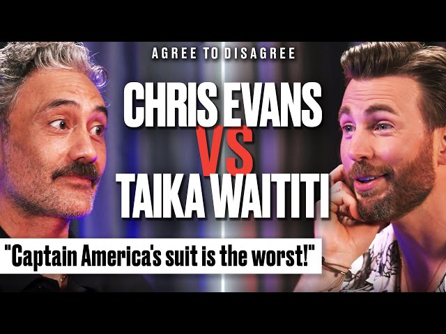Chris Evans & Taika Waititi Argue Over The Internets Big Debates | Agree to Disagree | @LADbible