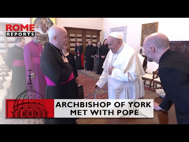 Anglican Archbishop thanks #PopeFrancis for coronation gift to King Charles III