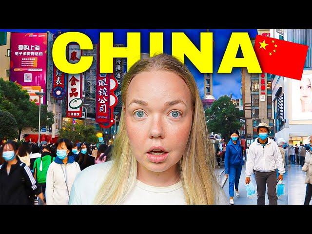 China is NOT What I Expected… (first day in Shanghai) 🇨🇳