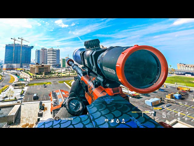Call of Duty Warzone 3 KATT AMR Sniper Solo Gameplay PS5(No Commentary)