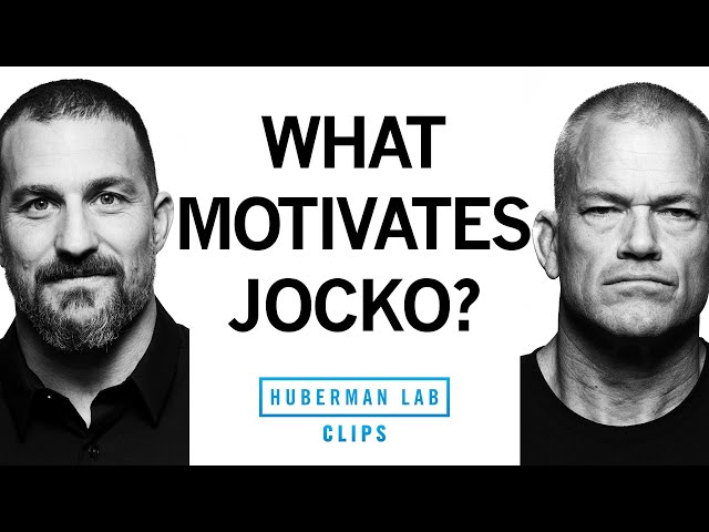 Jocko Willink on His Source of Motivation & Drive | Jocko Willink & Dr. Andrew Huberman