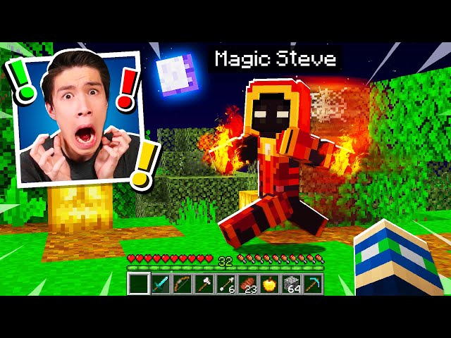 I FOUND MAGIC STEVE IN MINECRAFT! (EP23 Scary Survival 2)