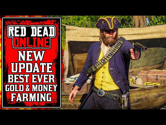 Rockstar's NEW Red Dead Online Update GOLD & Money Farming Methods Are AMAZING.. (RDR2)