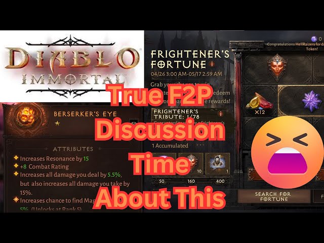 Time to Test A Problem, Recent Issues. Grab Some Snacks, Here We Go | F2P| Diablo Immortal