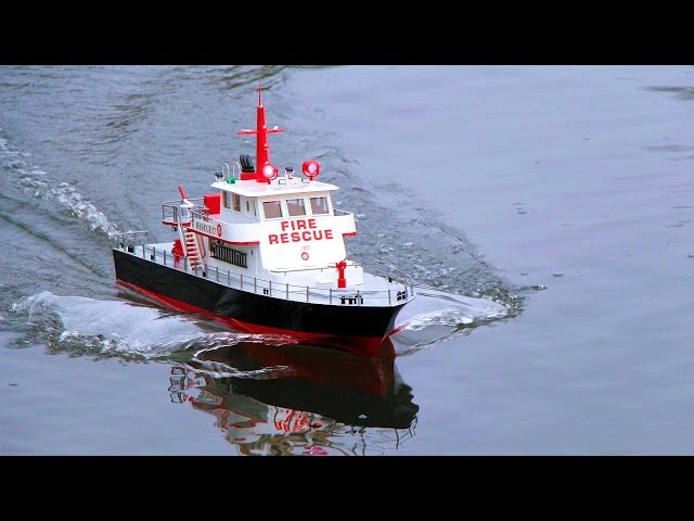 RC Boat Aquacraft Rescue 17 Fireboat