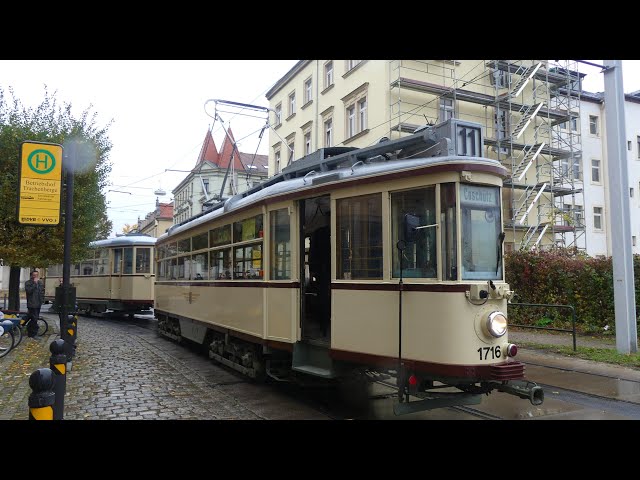 Besuch des Straßenbahn Museum Dresden am 11.11.2023