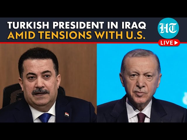 LIVE | Turkish President Erdogan Visits Iraq In Bid To Seek Support Against Kurdish Rebels