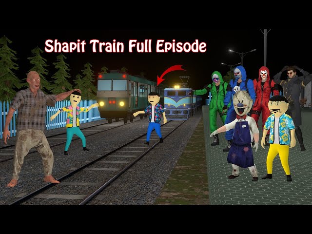 Gulli Bulli In Shapit Train (FULL EPISODE) | Train | Gulli Bulli | Make Joke Of Horror