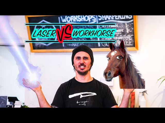 JAPANESE KNIVES - Laser VS Work Horse