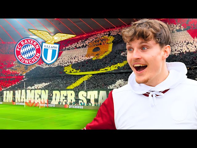 De Ligt packt den Hammer aus! 🔨 FC Bayern München - Lazio Rom Champions League Stadionvlog