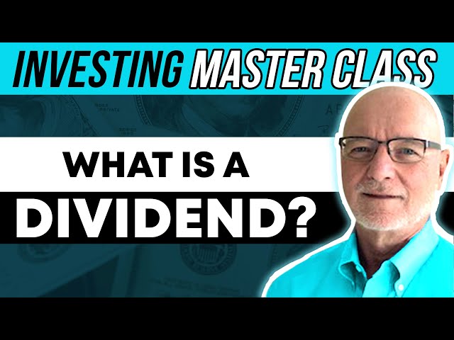 What is a Dividend? What is the Ex-Dividend Date? A Dividend Lesson by Dave Van Knapp