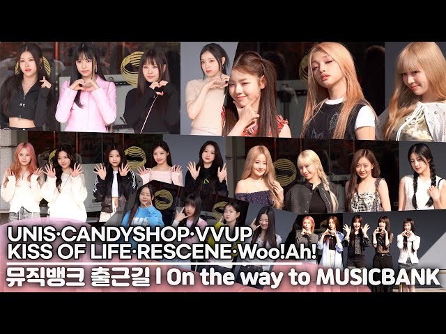 KISS OF LIFE·UNIS·RESCENE·Woo!Ah!·CANDYSHOP·VVUP | Who can be a miracle in K-POP Scene