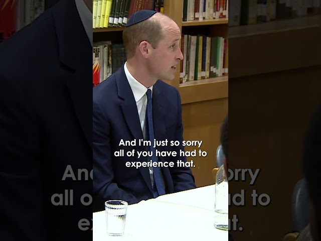 Catherine and I are extremely concerned: Prince William on Anti-Semitism