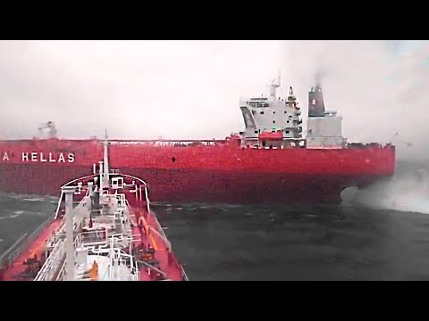 Ship Collisions Caught On Camera