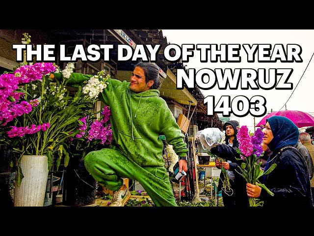 Nowruz in Iran Tehran | ThE last Day Of 1402