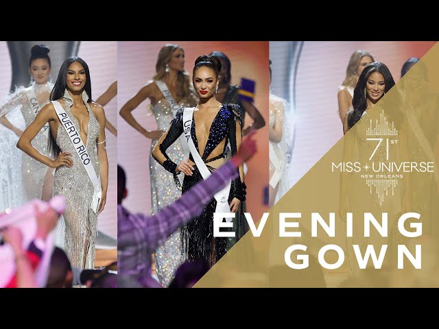 71st MISS UNIVERSE - Top 16 EVENING GOWN Competition | Miss Universe