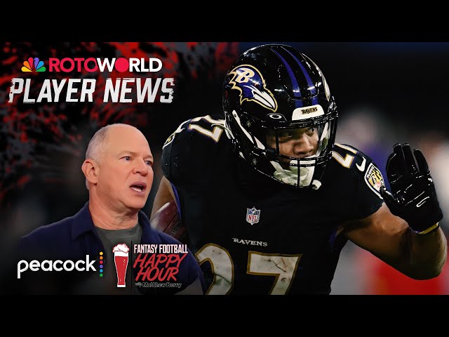 J.K. Dobbins' move to Chargers is interesting for fantasy | Fantasy Football Happy Hour | NFL on NBC
