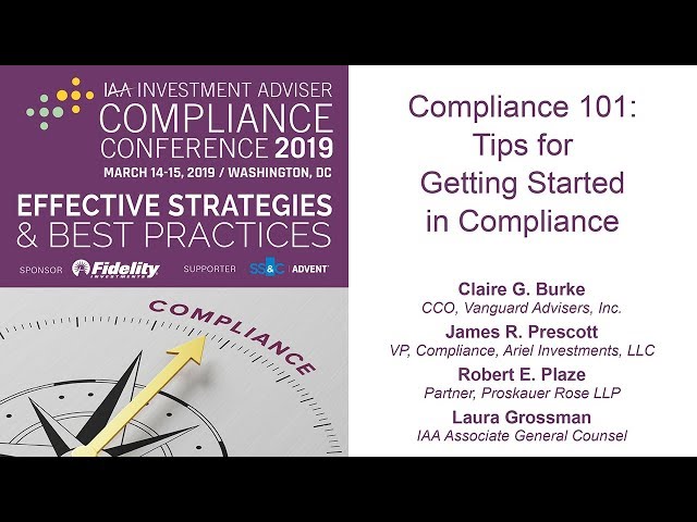 Compliance 101: Tips for Getting Started in Compliance