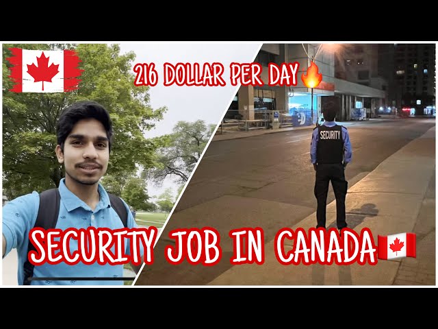 MY FIRST SECURITY JOB IN CANADA🇨🇦 || WHAT WE HAVE TO DO IN SECURITY JOB || ITSMEPIYUSH