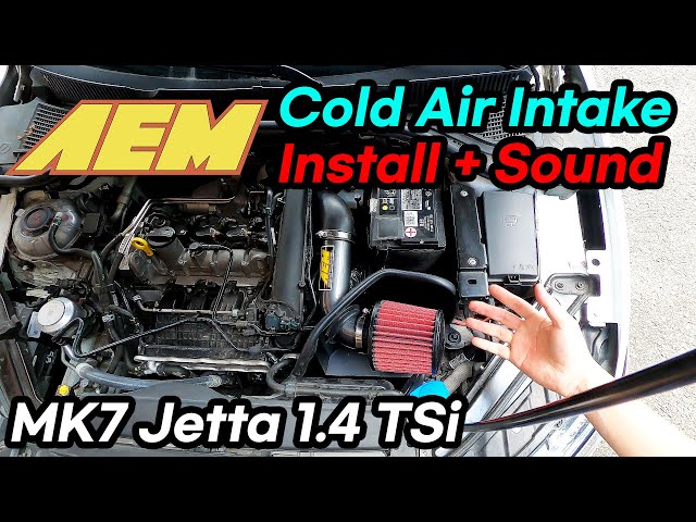AEM Cold Air Intake Installation + Sound (2019-2021 MK7 Volkswagen Jetta)
