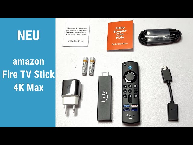 Neu ! Amazon Fire TV Stick 4 K Max  deutsch 2021! Unboxing und neue Funktionen, besser als der Alte?