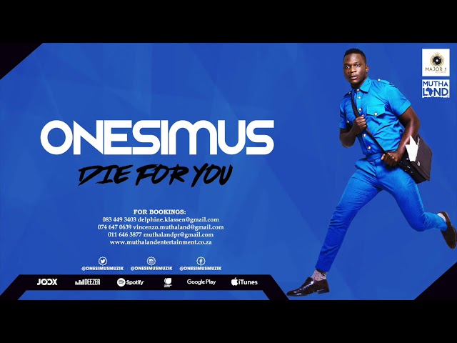 Onesimus - Die For You
