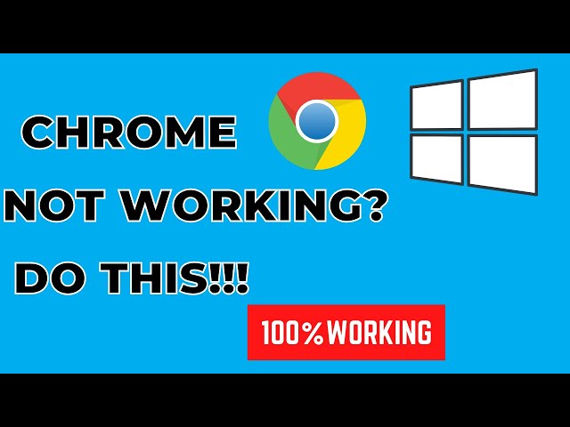 Fix CHROME NOT OPENING on Win­dows 10/8/7 |FIX google chrome won't open windows 10[2021]