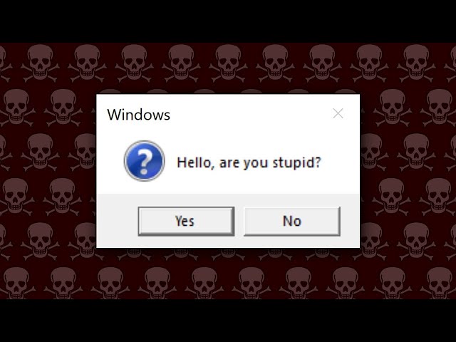 When your PC sees you download a VIRUS...