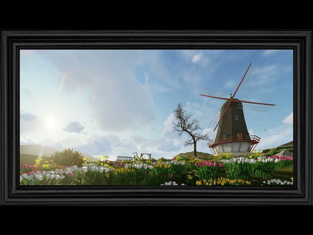 4K TV Motion Art | The Windmill