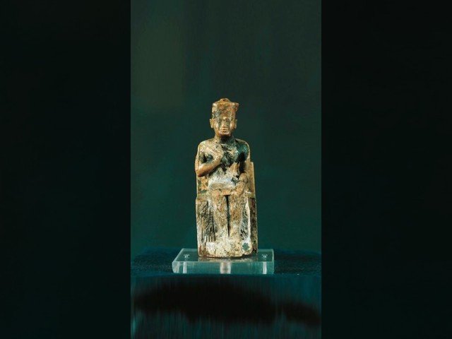 3D Printing an Exact 1:1 Replica of the Pharaoh Khufu Ivory Statuette #ancientegypt #pyramid